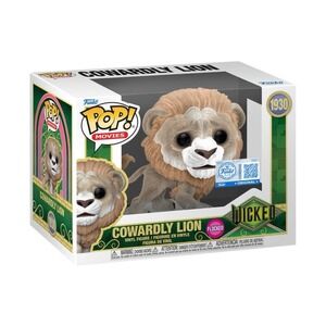 Funko Pop! Cowardly Lion WICKED Flocked Vinyl Figure #1930 Collectible